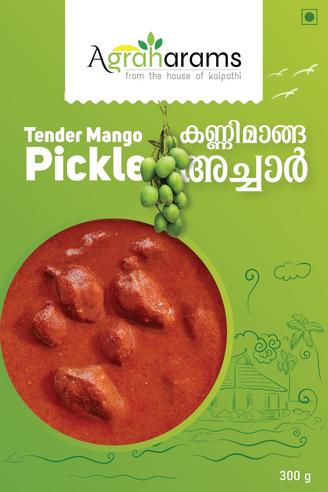 Tender Mango Pickle (കണ്ണി മാങ്ങ അച്ചാർ ) 300 Gm - Image 3
